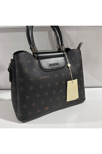 Armine Bag Printed Black Ar34201
