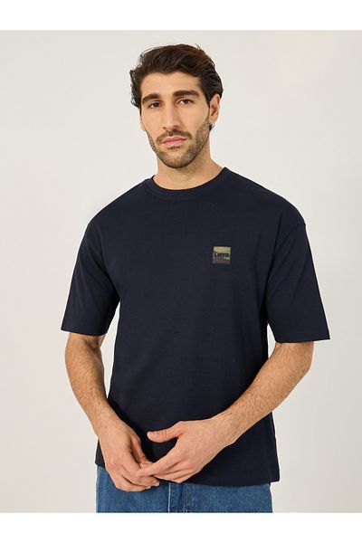 Styli Oversized Embroidered Badge Detail T-Shirt