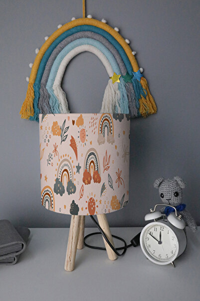 BelezaHome Bohemian Rainbow Decorative Decorative Children's Room Lampshade
