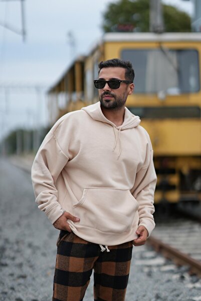 CMZ COLLECTİON Το χοντρό βαμβακερό εσωτερικό μέρος του unisex φούτερ είναι υψ...