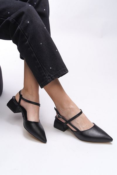 Riccon Relthaela 0012021   Model Black Pantofi cu toc pentru femei