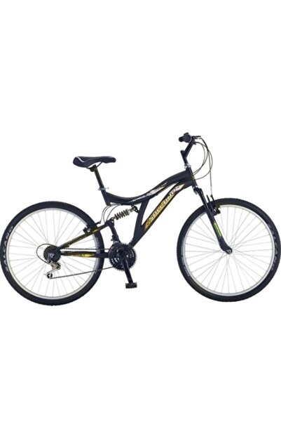 Salcano Hector 26 Jant V Mat Siyah Sarı Beyaz Dağ Bisikleti