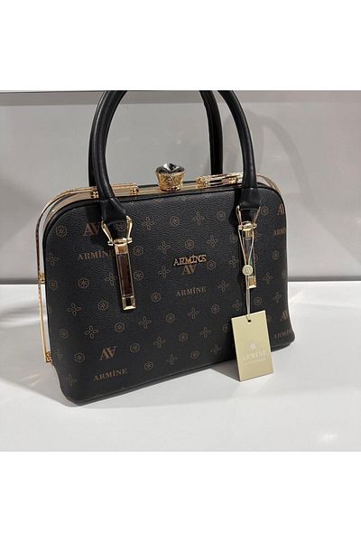 Armine Bag Printed Black Ar33901