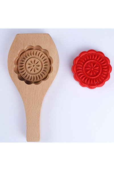 Generic قوالب كوكيز خشبية منحوتة من الخشب