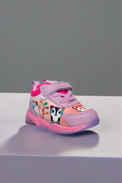 Oksit Zıpy Unisex Kids Baby Lighted Comfortable Non-Slip Sole Sneakers