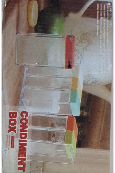 Generic طقم علب توابل شفافة الملح والفلفل –