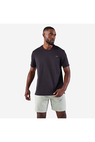 Decathlon Kiprun Erkek Siyah Nefes Alan Spor Tişörtü Kıprun Dry 500 - Koşu