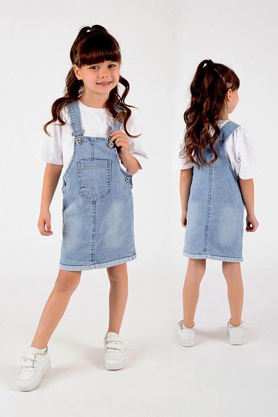 Trend Baby Kids Blugi pentru fete Salopet Gilet