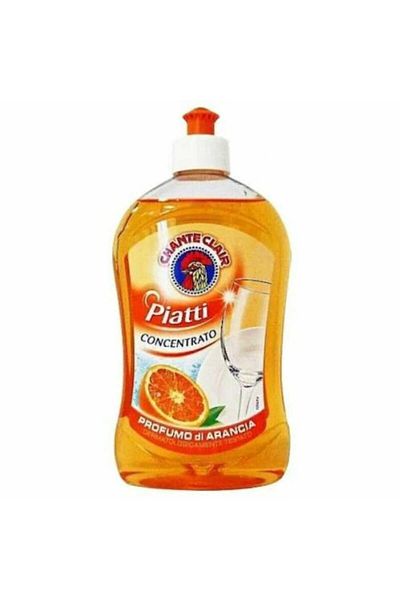 chante clair Απορρυπαντικό πιάτων Chanteclair, 500 ml, πορτοκαλί, Piatti, συμπυκνωμένο, υγρό