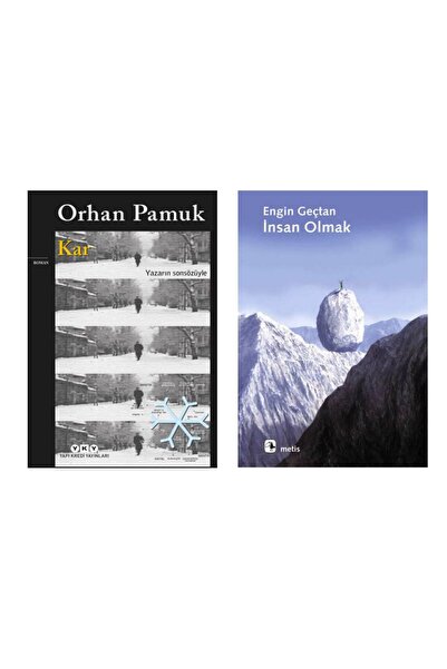 Yapı Kredi Yayınları Kar - Orhan Pamuk - İnsan Olmak - Engin Geçtan