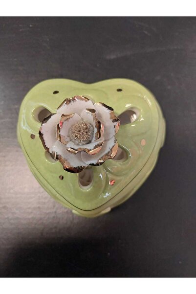 BY.RAYKA PORSELEN El Dekor Jewelry Box with Heart