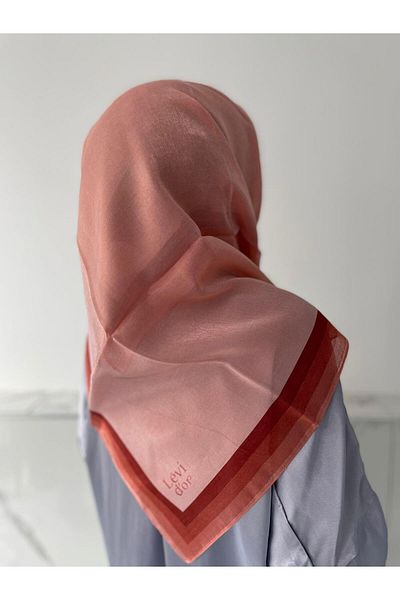 Levidor Κασκόλ Levi'dor Salmon Color Amber - LTR0207