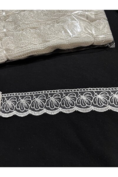 Butik İmza Tekstil dar bant Güpür Fransız dekoratif şerit havlu kenarı masa ö...