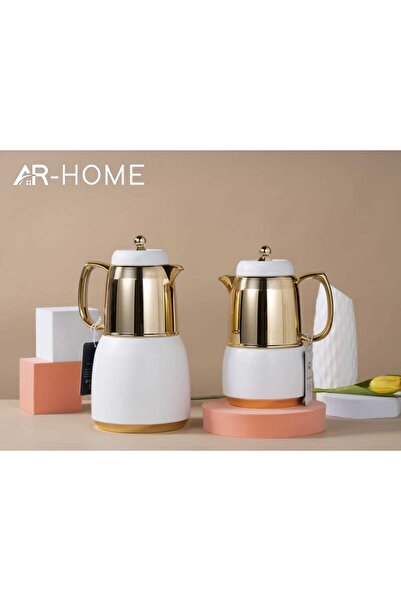 AR HOME طقم ترمس مفرغ من الهواء سعة 1.0+0.75 لتر