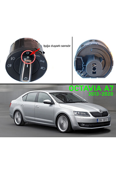 GCP German Car Parts Octavia A7 Otomatik Far Anahtarı - Octavia Sensörlü Auto...
