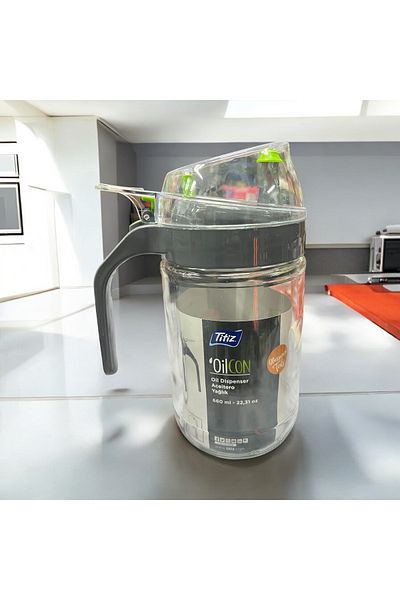 Titiz Oilcon Glass Oil Pot Oil Holder