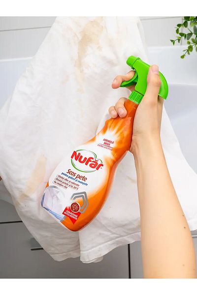 Nufar Stain Remover for Collars and Cuffs, Chlorine-Free, 500 ml