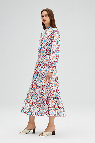 Touché Privé Popelínové vzorované šaty