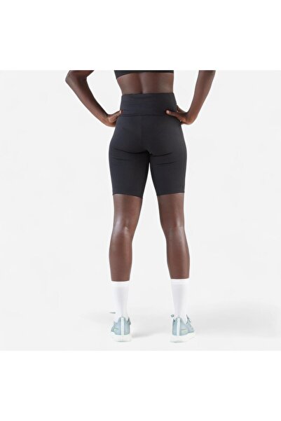 Decathlon Kiprun Kadın Bisiklet ve Koşu Şortu - Siyah - Kiprun Run 500 Confort