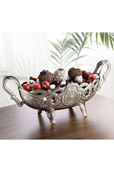 KT HOME Gondola Chocolate Candy Bowl Center Table Decor Showcase Decor Promise Engagement Promise