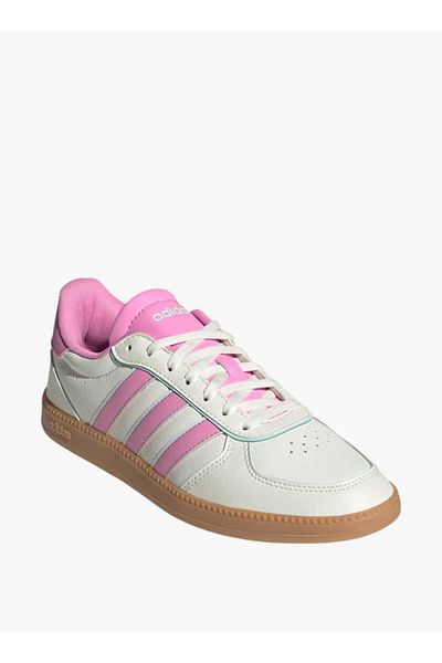 adidas Women's Logo Detail Sneakers with Lace-Up Closure - BREAKNET SLEEK