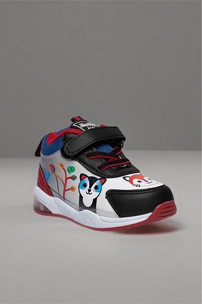Oksit Zıpy Unisex Kids Baby Lighted Comfortable Non-Slip Sole Sneakers