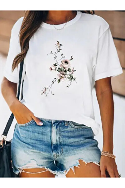 Nebulaa Tekstil Γυναικεία Ανοιξιάτικη Μόδα Καλοκαιρινή Εκτύπωση Floral Lovely...