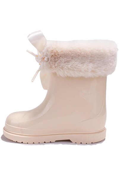 IGOR W10258 Bimbi Soft Beige Orthopedic Girls' Rain Boots