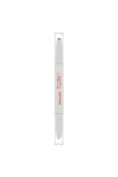 beaulis Twin It Double Sided Pencil - Lipstick and Lip 197 Cream Brown