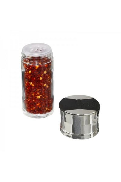 Secret de Gourmet Set 12 recipiente pentru condimente cu ingrediente incluse si suport rotativ, 16x30 cm
