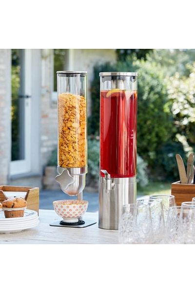 LEONE Dispenser pentru cereale sau ingrediente, 1.8 litri