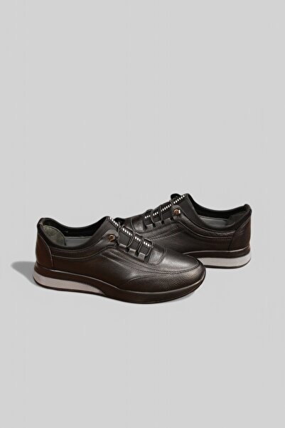 Fancy LASTİKLİ STREÇ DERİ ERKEK AYAKKABI OXFORD