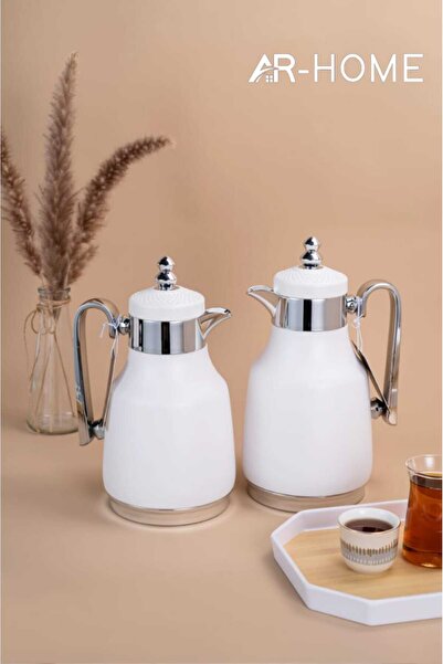 AR HOME طقم ترمس مفرغ من الهواء سعة 1.0+0.75 لتر