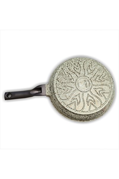 M3DECORİUM Τηγάνι χυτού κράματος βαρέως τύπου 27 εκ., πυρίμαχη αντικολλητική ...