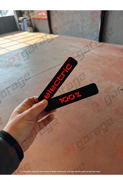 PTgarage Citroen Ami - Front and Rear Blinds Grille, Electric and 100 Lettering