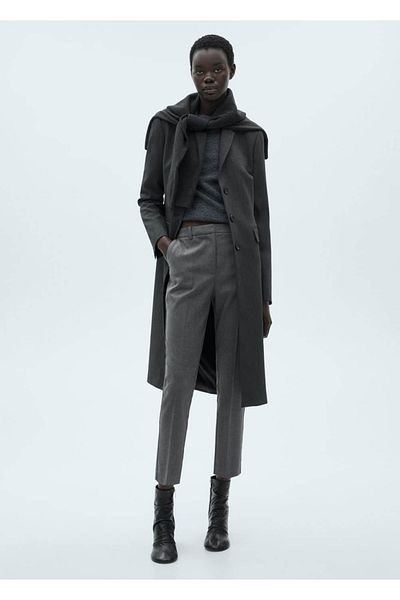 MANGO Woman Cropped skinny pants