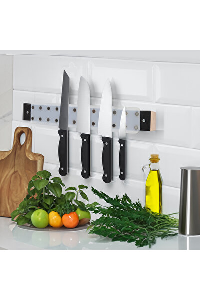 Vita Blend Manyetik Mıknatıslı Bıçak ve Mutfak Ekipmanları Tutucu Tezgah Arası Organizer Düzenleyici