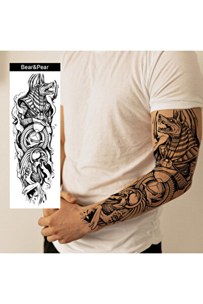BP Tattoo Anubis Dövmesi Kol Kaplama Annubis Kol Dövmesi