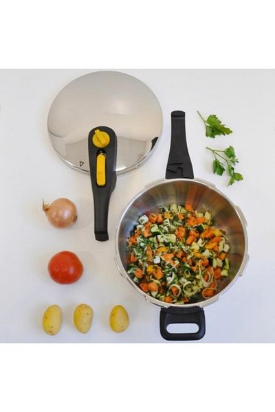 Pintinox Oala sub presiune din inox, Power, 6 litri