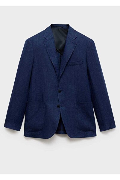 MANGO Man %100 keten slim fit Salerno blazer ceket