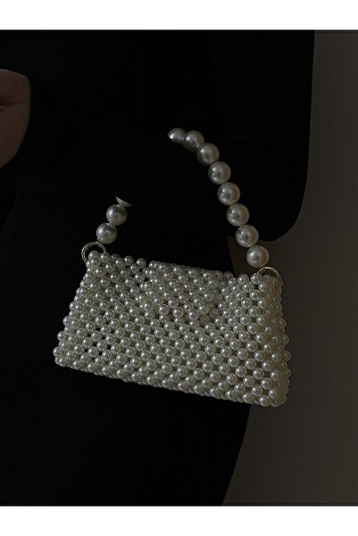 GÜLSEMALİ Pearl Bag Pearl Bag Pearl Bead Bag Luxury Bag