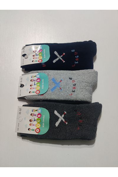 Selen Men's Towel Socks 3-Pack