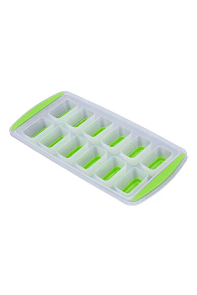 Floopy Tavita pentru cuburi de gheata, forma din plastic cu baza din silicon ...