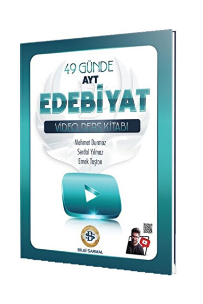 Bilgi Sarmal Yayınları 49 Günde AYT Edebiyat 49 Günde Video Ders Kitabı  Mehm...