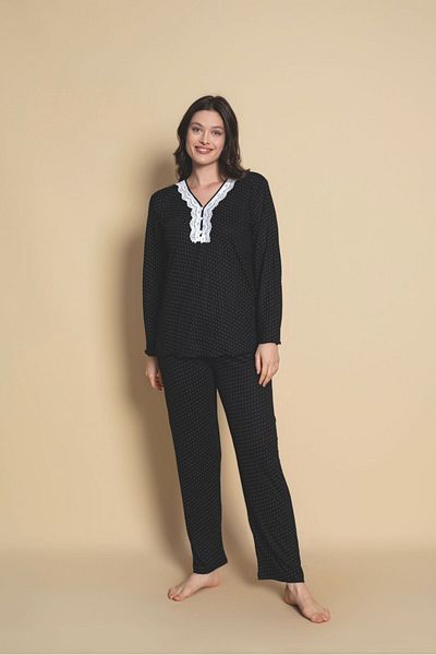 Yerli New Season Women's Pajamas Set - Front Button