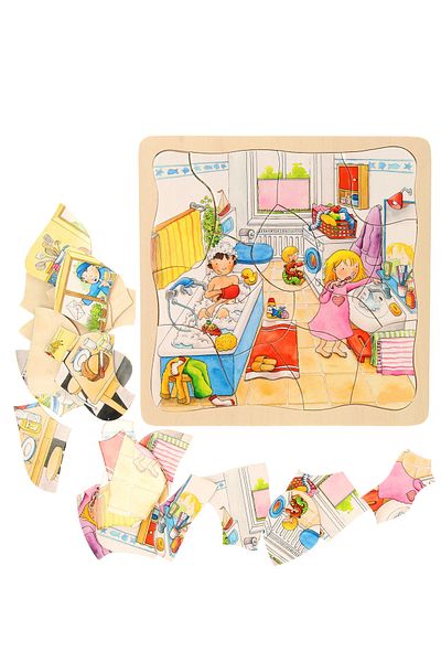 Hyd Wooden Puzzle Puzzle Bultak Educational Toy