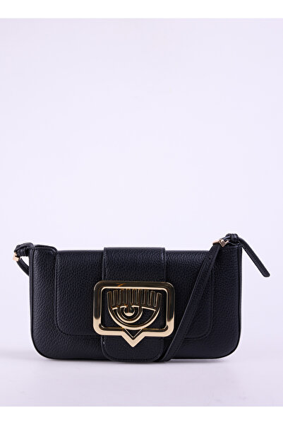 CHIARA FERRAGNI Siyah Kadın 28x15x3,5 cm Omuz Çantası 77SB4BB4ZS529899
