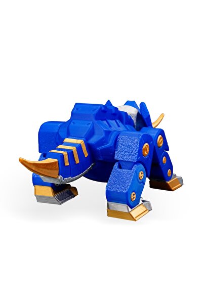 OddieArtStore Robot Dinozor - Tricera Bot- Oyuncak