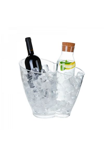 Lacor Acrylic plastic shaker, Double Cooler, 5.5 liters