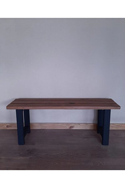 DizyWood Dizy Ahşap Bench Bank Black Series